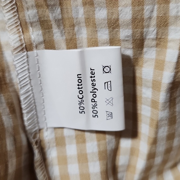 CCTOO Women's Yellow  Button-Down Dress Size L. - Picture 7 of 13